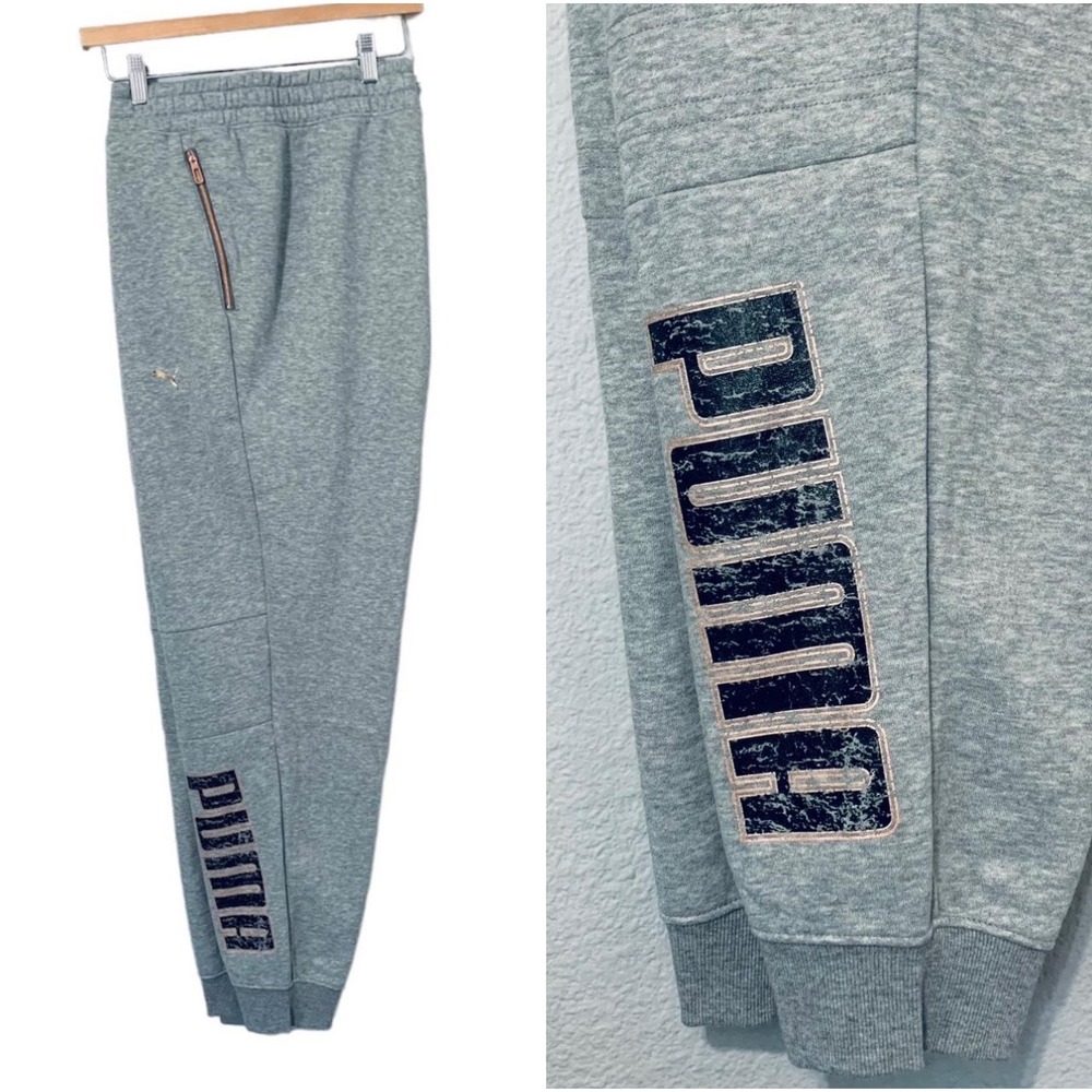 Puma‎ Women Jogger Sweatpants Gray WarmCELL Athletic Running Training 2X